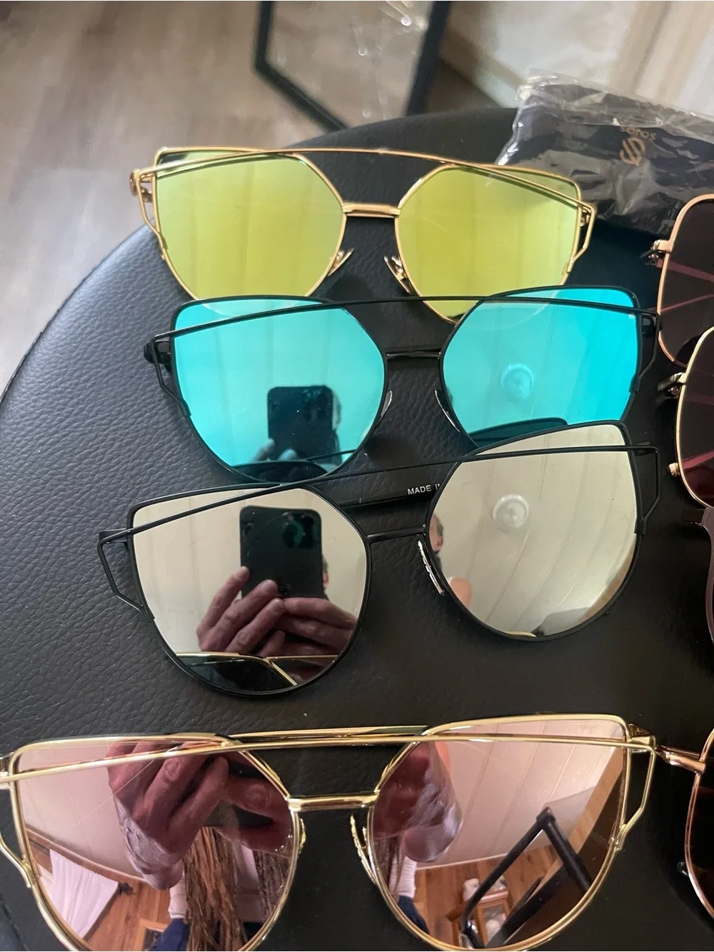 8 Assorted Women's Sunglasses  - Multi Color Mirrors new